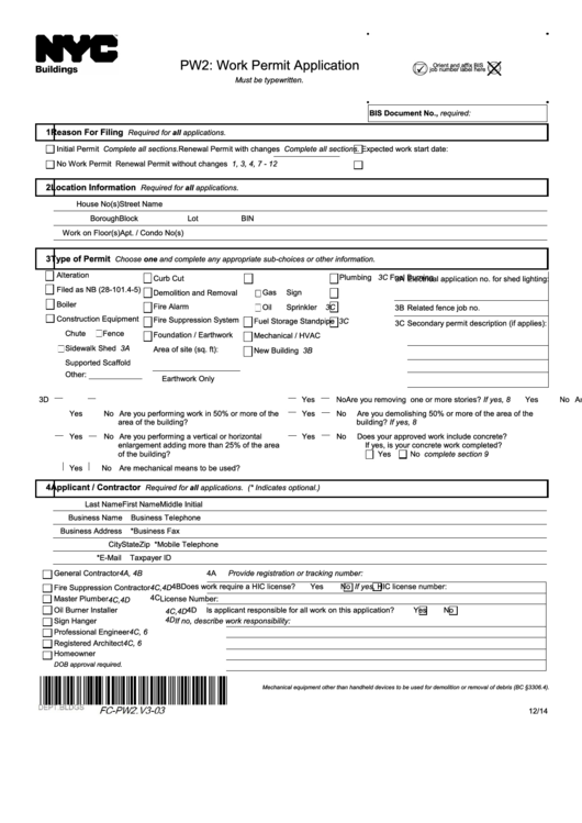 Top 19 New York City Department Of Buildings Forms And Templates free