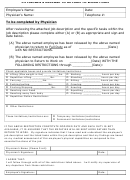 Form Ssa-787 - Physician's/medical Officer's Statement Of Patient's