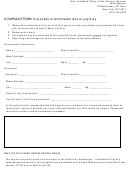 Fillable Bbb Complaint Form printable pdf download