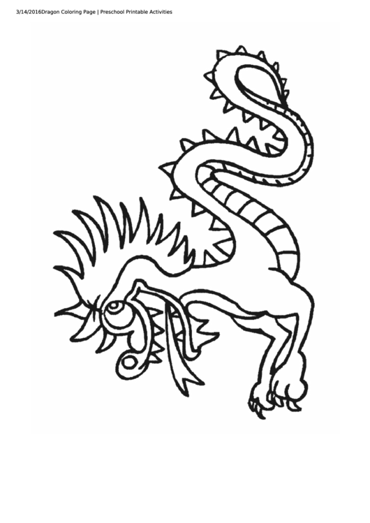Top 6 Dragon Coloring Sheets free to download in PDF format