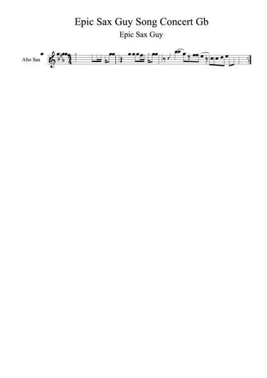 34 Saxophone Sheets Music free to download in PDF