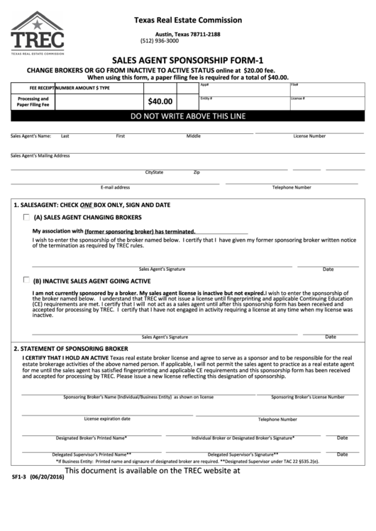 Top 13 Texas Real Estate Commission Forms And Templates free to