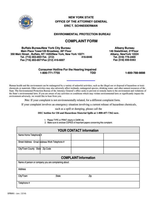 Top 12 State Of New York Office Of The Attorney General Forms And