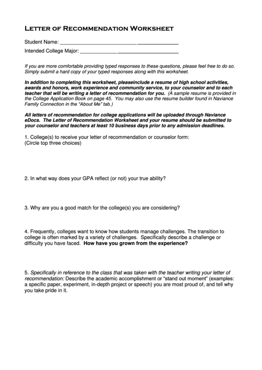 Letter Of Worksheet Template printable pdf download