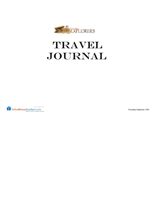 Top Travel Journal Templates free to download in PDF format