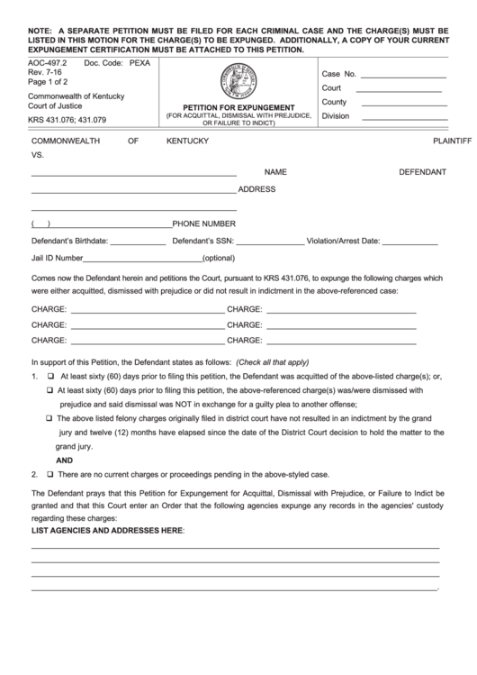 Top 23 Kentucky Court Of Justice Forms And Templates free to download