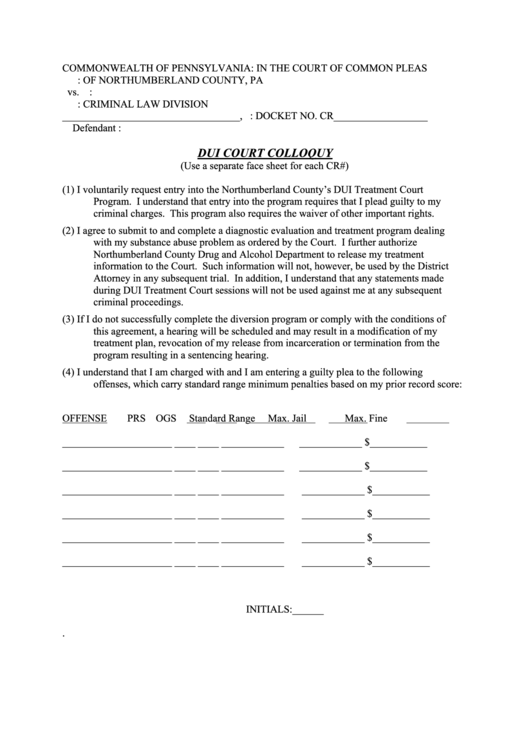 Top Northumberland County, Pa Court Forms And Templates free to