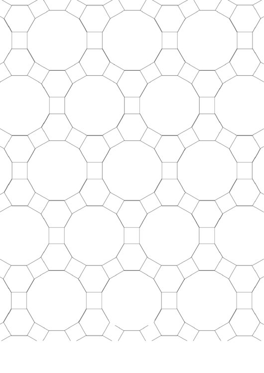 Geometric Coloring Sheet printable pdf download