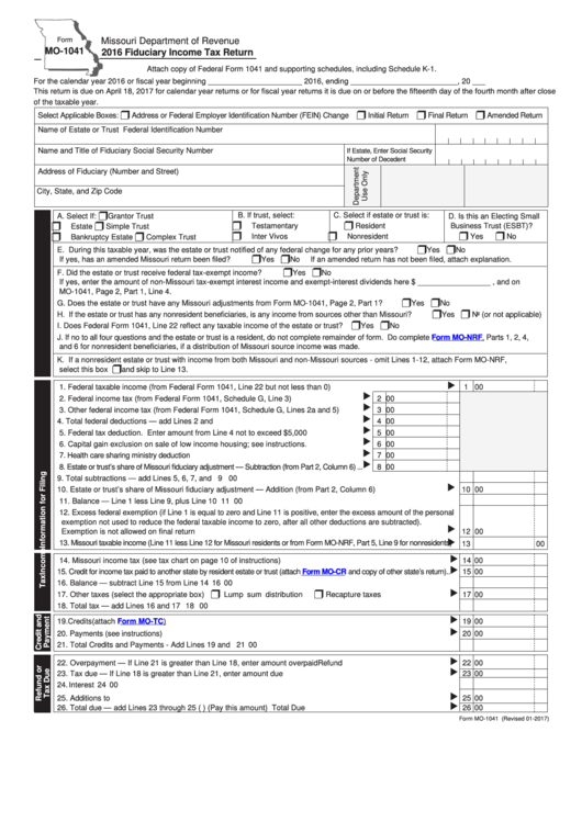 Top 158 Missouri Tax Forms And Templates free to download in PDF