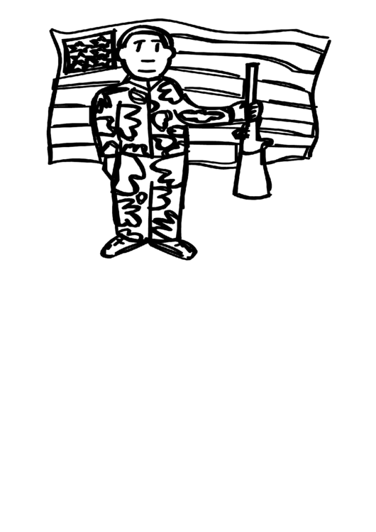 Coloring Sheet Veterans Day printable pdf download