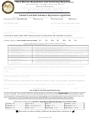 Form Dea-223 - Controlled Substance Registration Certificate printable