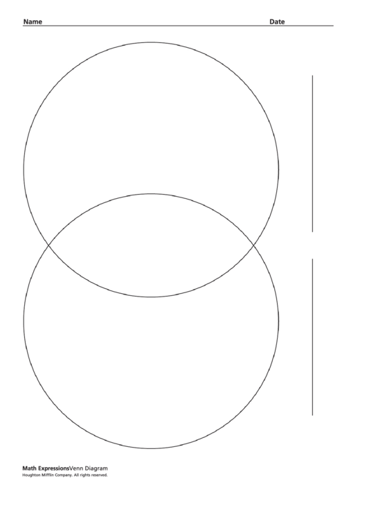 Top 76 Venn Diagram Worksheet Templates free to download in PDF format