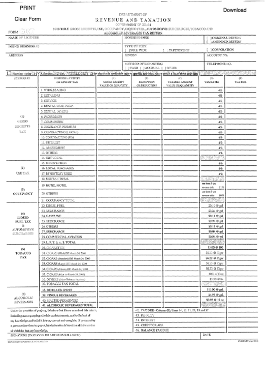 Top 17 Guam Tax Forms And Templates free to download in PDF format
