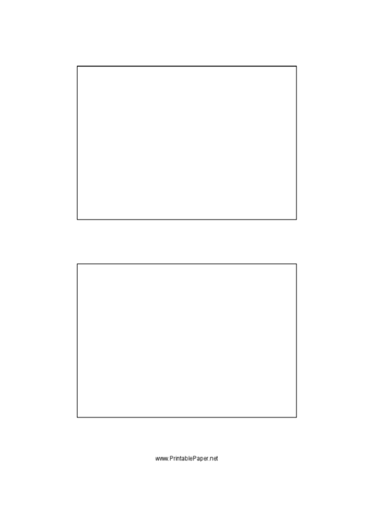 Postcard Template printable pdf download
