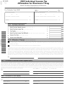 Fillable Form Nc-40 - Individual Estimated Incometax printable pdf download