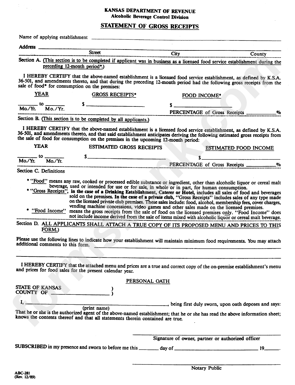 Secretary Of State Receipt Template Latest Receipt Forms
