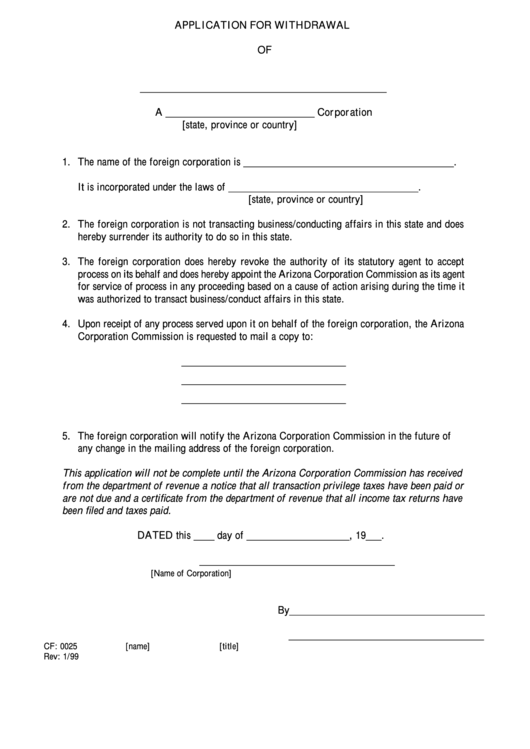 47 Withdrawal Form Templates free to download in PDF