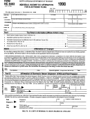 Fillable Form Nc-40 - Individual Estimated Incometax printable pdf download