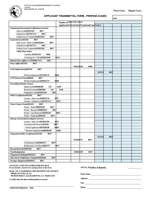 Top State Of California Department Of Justice Forms And Templates free