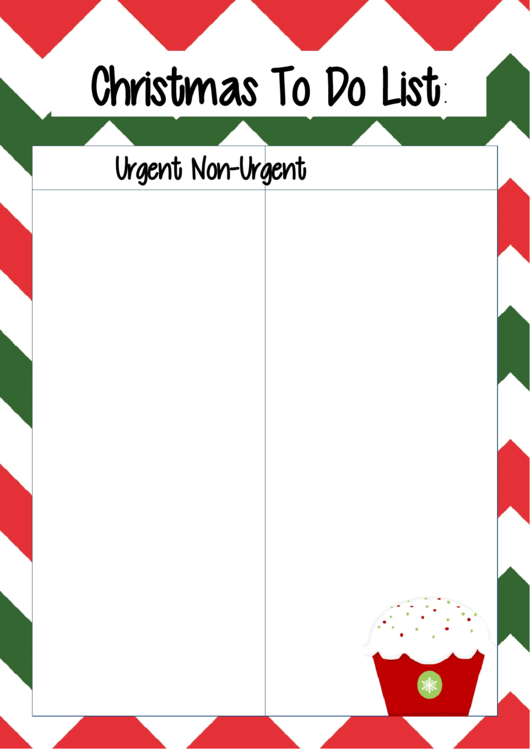 Top 11 Christmas To Do List free to download in PDF format