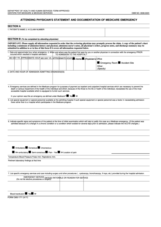 CMS L564-R297 ≡ Fill Out Printable PDF Forms Online