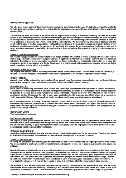 Fillable Rental Application Form printable pdf download