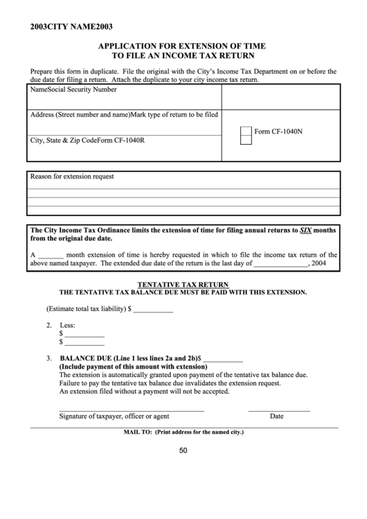 Top 7 Tax Extension Form Templates free to download in PDF format