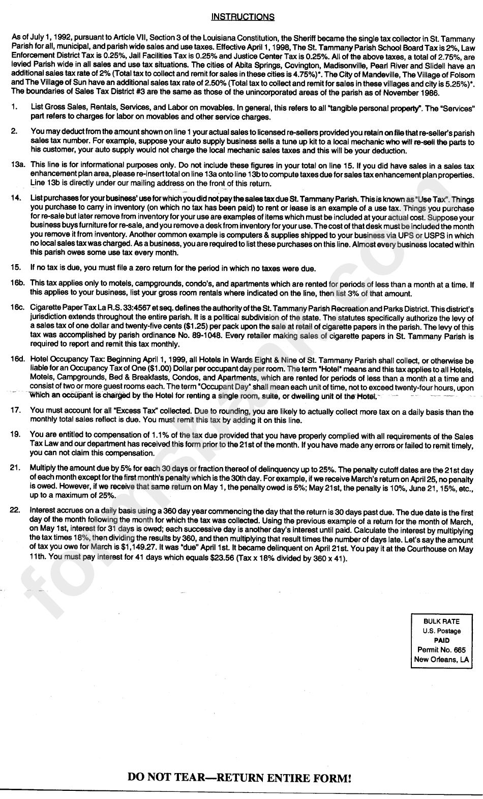 St Tammany Parish Property Tax Sale 2024 Pdf Caron Antonina