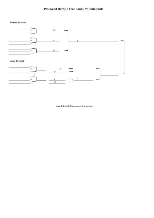 Top 24 Pinewood Derby Templates free to download in PDF format