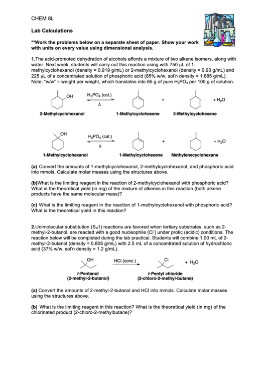 Spectroscopy Worksheet printable pdf download