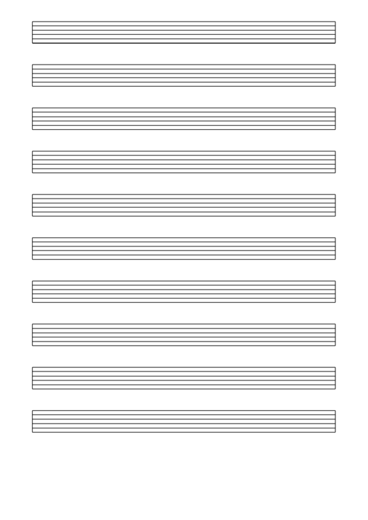 Manuscript Paper printable pdf download