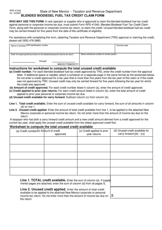 New Mexico Taxation And Revenue Crs Form rustmedesign