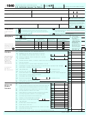 Fillable Form 1040a - U.s. Individual Income Tax Return - 2017