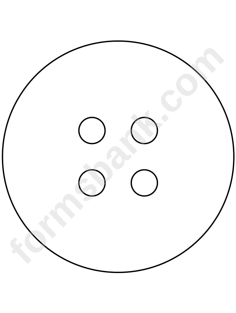 Button Pattern Template printable pdf download