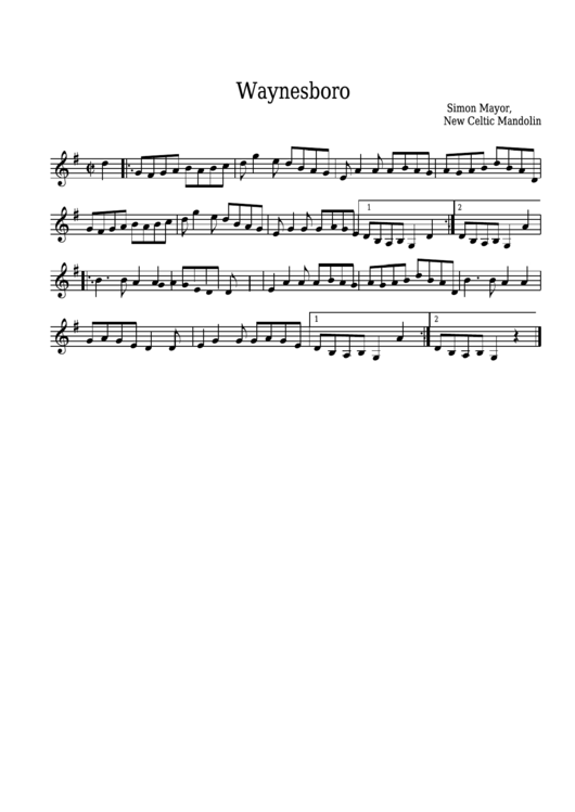 Top Mandolin Sheets Music free to download in PDF format