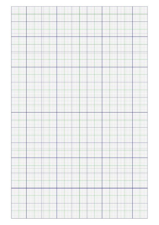 MultiColor Graph Paper Template printable pdf download
