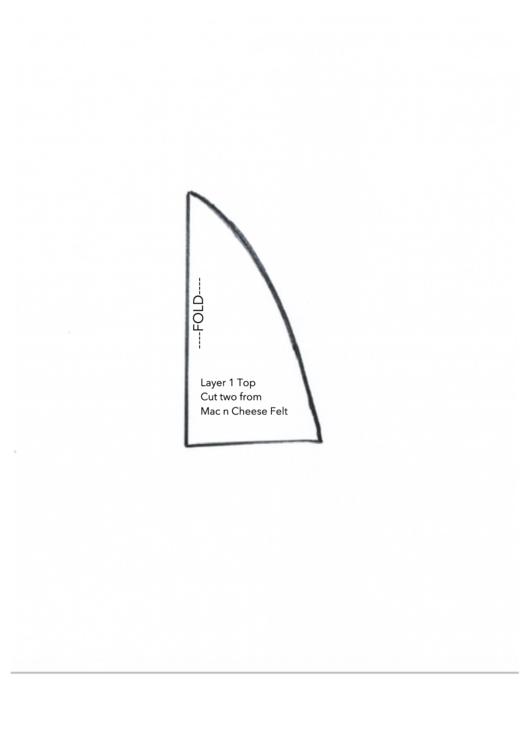 Campfire Pillow Pattern Template printable pdf download