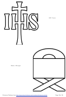 Chrismon Patterns Template printable pdf download