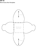 Mini Favour Box Template printable pdf download
