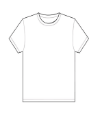 T-Shirt Template printable pdf download