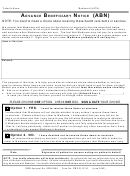 Advance Beneficiary Notice (Abn) Template printable pdf download