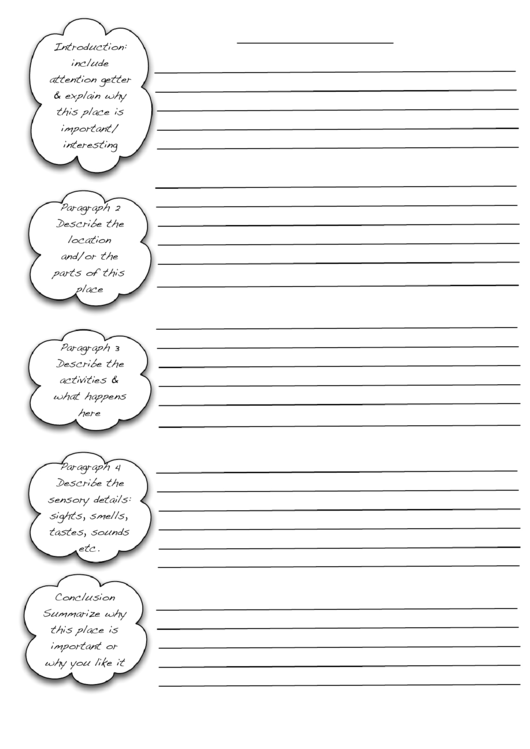 Diary Page Template printable pdf download