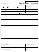 Ps Form 5980 - Treatment Verification For Wounded Warriors Leave - Usps