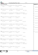 Examining Digit Place Value Worksheet With Answer Key printable pdf