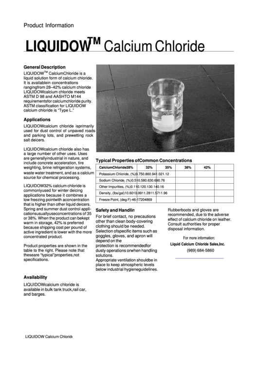 Liquidowtm Calcium Chloride printable pdf download