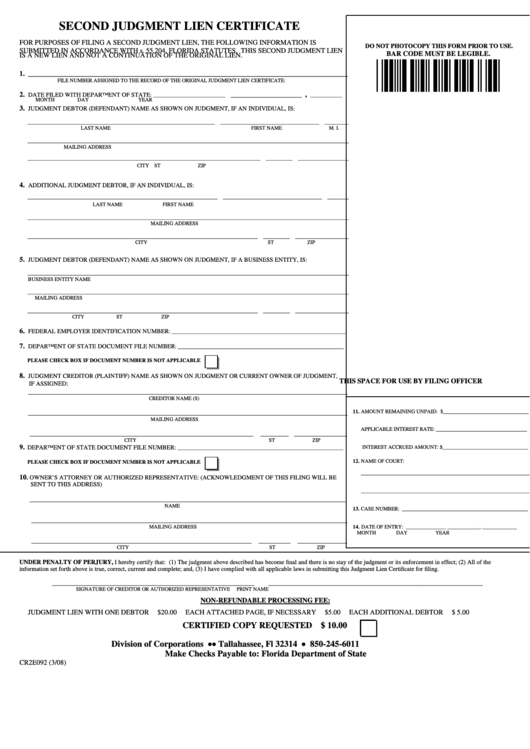 116 Lien Form Templates free to download in PDF, Word and Excel
