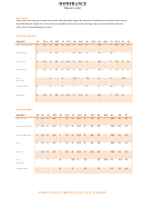 Tsukihoshi Shoe Size Chart printable pdf download