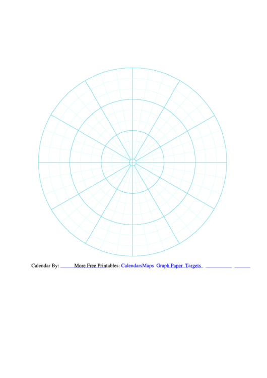 Polar Graph Paper printable pdf download