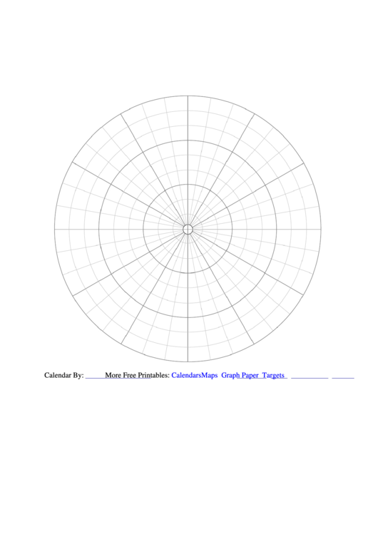 Polar Graph Paper printable pdf download