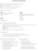 4 Hour Body Cheat Sheet printable pdf download